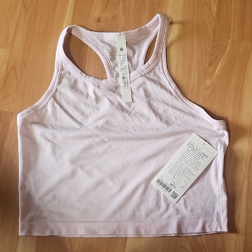 Lululemon Athletica Swiftly Tech Soft Pink Racerback Tank